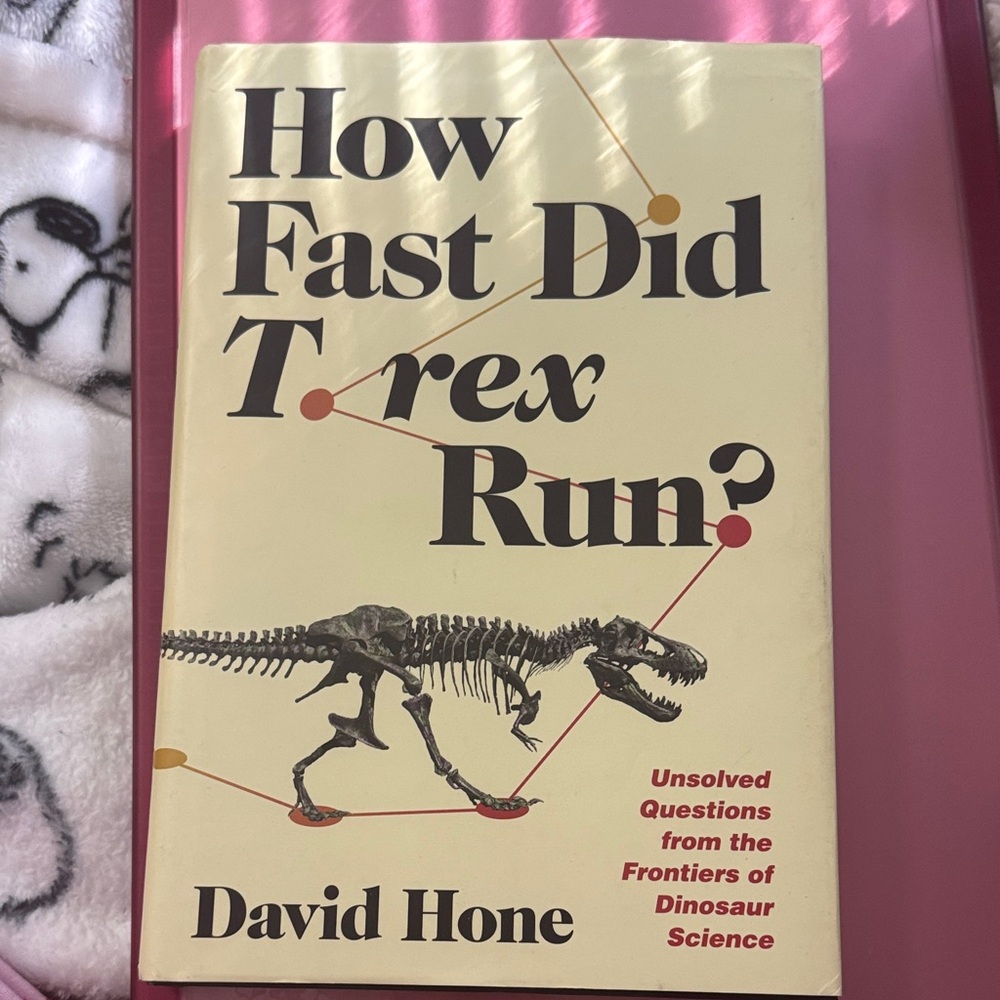 How Fast Did T-rex Run? Book